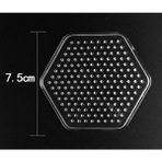 Zhuning Shop 1 Altıgen Tarzı 5mm Hama Boncuk Oyuncak Kendin Yap Pupukou Boncuk Aracı Eğitici Tangram Puzzle Pegboard Şablon Çocuklar Için Oyuncaklar (Yurt Dışından)