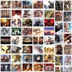Zhuning Shop 1 Altın Tarzı Jujutsu Kaisen Hunter x Hunter Anime Stickerlar Kaykay Araba Laptop Bisiklet Cool Graffiti Sticker Yapıştırma Çocuk Oyuncak (Yurt Dışından)