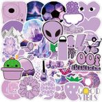 Zhuning Shop 1 Altın Tarzı Pcs Renkli Kawaii Vsco Kız Çıkartmaları Laptop Gitar Kaykay Su Geçirmez Estetik Grafiti Sticker Paketleri Çocuk Oyuncakları (Yurt Dışından)