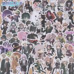 Zhuning Shop 1 Anime Danganronpa Kampüs Tarzı Grafiti Çıkartmaları Su Geçirmez Bagaj Laptop Gitar Bisiklet Komik Dıy Çıkartmalar Oyuncak (Yurt Dışından)