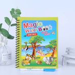 Zhuning Shop 1 at Bahçesi Stili Montessori Oyuncaklar Tekrar Kullanılabilir Boyama Kitabı Sihirli Su Çizim Kitabı Duyusal Erken Eğitim Oyuncakları Için Doğum Günü Hediyesi (Yurt Dışından) - Beyaz