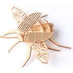 Zhuning Shop 1 Böceği Tarzı Çocuklar Için Kendin Yap 3D Ahşap Puzzle Oyuncak Yapboz Böceği Hayvan El Yapımı Montaj Boyalı Oyuncak Eğitici Oyuncak Hediye (Yurt Dışından) - zanaat oyuncaklar