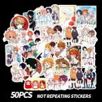 Zhuning Shop 1 C-50 Adet Tarzı Pcs The Promised Neverland Sticker Anime Etiketler Buzdolabı Skateboard Laptop Bagaj Çıkartmalar Graffiti Oyuncak Için (Yurt Dışından)