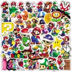 Zhuning Shop 1 C-50 Adet Tarzı Süper Mario Anime Oyun Çıkartmalar Dıy Bisiklet Seyahat Bagaj Telefon Gitar Laptop Su Geçirmez Pvc Klasik Oyuncak Çıkartmalar (Yurt Dışından)