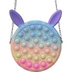 Zhuning Shop 1 C Stili Kawaii Kedi Pop It Itme Balonca Sıkıştırıcı Oyuncaklar Kadın Omuz Çantası Basit Dimple Oyuncaklar Için Çocuklar Için Adhd Anti- Hafifletici (Yurt Dışından) - Renkli