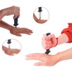 Zhuning Shop 1 Cadılar Bayramı Dekorasyon Oyuncak Şaka Sihir Plastik Çekilebilir Bıçak Şaka Korkutucu Numara Sahte Hançer Komik (Yurt Dışından) - Renkli - --