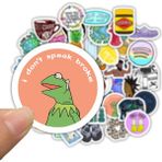 Zhuning Shop 1 cc Stili Vsco Ins Tarzı Sticker Anime Laptop Kılıfı Araba Kaykay Motosiklet Kız Çocuklar Için Oyuncaklar Cool Hayvan Sticker F5 (Yurt Dışından)