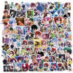 Zhuning Shop 1 Çikolata Rengi Stili Anime Sticker Şeytan Öldürücü Avcı x Graffiti Kendin Yap Valiz Laptop Kaykay Telefon Etiket Sticker Oyuncakları (Yurt Dışından)