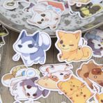 Zhuning Shop 1 Çizgi Film Köpek Hayatı Dekoratif Kağıt Sticker Etiket Telefon Araba Laptop Albüm Günlük Sırt Çantası Çocuk Oyuncak Stickerları (Yurt Dışından)
