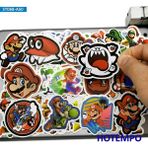Zhuning Shop 1 Çizgi Film Süper Kahraman Kardeş Macera Oyunu Tarzı Sticker Paketi Oyuncak - Kendin Yap Telefon Laptop Valiz Kaykay Anime Sticker (Yurt Dışından)