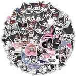 Zhuning Shop 1 Çoklu Stil Kawaii Kuromi Etiketler Sevimli Merhaba Kitty Sticker Laptop Telefon Kılıfı Kızlar Sanrio My Melody Anime Etiketler Çocuklar Oyuncaklar (Yurt Dışından)