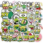 Zhuning Shop 1 D Stili Kawaii Sanrio Sticker Kuromi My Melody Hello Kitty Çıkartmaları Kar Tahtası Laptop Su Geçirmez Sevimli Sticker Hediye Çocuk Oyuncakları Tekrar Etmez (Yurt Dışından)