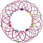 Zhuning Shop 1 D Stili Yetişkin Çocuklar Oyuncak Mandala Oyuncaklar Çiçek Sepeti Otuz Altı Yumuşatılmış Çelik Halka Hareketli Bulmaca Oyuncak (Yurt Dışından) - Renkli