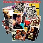 Zhuning Shop 1 D116 (25 Adet) Stili Klasik Film Çıkartmaları Valiz Laptop Sanat Boyama Kill Bill Pulp Fiction Poster Çıkartmaları Su Geçirmez Kaykay Oyuncak (Yurt Dışından)