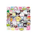 Zhuning Shop 1 F Stili Kawaii Sanrio Sticker Kuromi My Melody Hello Kitty Çıkartmaları Kar Tahtası Laptop Su Geçirmez Sevimli Sticker Hediye Çocuk Oyuncakları Tekrar Etmez (Yurt Dışından)