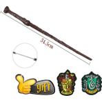 Zhuning Shop 1 Harry Tarzı 27 Tür Potter Asasına Cosplay Metal Iron Core Dumbledore Luna Asası Çocuk Sihirli Asa Hediye Kutusu Olmadan Potter Prop (Yurt Dışından) - Renkli - --