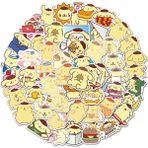 Zhuning Shop 1 K 50 Adet Tarzı Pikachu Sticker Laptop Valiz Kaykay Gitar Telefon Çocuk Hediye Oyuncakları Kawaii Pokemon Anime Sticker (Yurt Dışından)