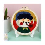 Zhuning Shop 1 Köpek 1 Tarzı Kız El Sanatları Çocuk Sanat El Sanatları Seti Öğrenme Eğitici Oyuncaklar Için Dıy Kiti Iğne Oyaları Yetişkin Hediye (Yurt Dışından) - zanaat oyuncaklar