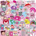 Zhuning Shop 1 Koyu Gri Tarzı Pcs Renkli Kawaii Vsco Kız Çıkartmaları Laptop Gitar Kaykay Su Geçirmez Estetik Grafiti Sticker Paketleri Çocuk Oyuncakları (Yurt Dışından)