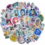 Zhuning Shop 1 Kumral Tarzı Pcs Hatsune Anime Miku Çıkartmaları Pvc Su Geçirmez Kaykay Laptop Kask Klasik Oyuncak Çocuk Doğum Günü Hediyeleri (Yurt Dışından)