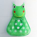 Zhuning Shop 1 Kurbağa Tarzı Yeni Sevimli Hayvan Banyo Oyuncakları Çocuk Bebek Düzenli Saklama Emme Banyo Küveti Bebek Asılı Torba Sepeti Ağ Saklama Çantası Su Oyuncakları (Yurt Dışından) - Renkli