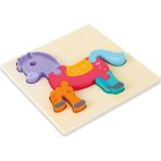 Zhuning Shop 1 MG-C02 Stili 38 Stiller Renkli Ahşap 3D Yapboz Oyuncak Çocuk Hayvan Araba Bilişsel Öğrenme Oyun Bebek Eğitici Ahşap Oyuncaklar Için Çocuklar (Yurt Dışından)