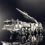 Zhuning Shop 1 Mmz Model Nanyuan 3D Metal Model Kit Montaj Model Df-11 Füze Taşıyıcı 2 Levha Bulmaca Dıy Oyuncak Hediye Çin Askeri (Yurt Dışından)