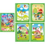 Zhuning Shop 1 No.12 Tarzı Çocuklar Için Sihirli Kitap Su Çizim Montessori Oyuncakları Yeniden Kullanılabilir Boyama Kitabı Sihirli Su Çizim Kitabı Duyusal Erken Eğitim Oyuncakları (Yurt Dışından) - Beyaz