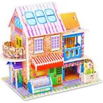 Zhuning Shop 1 No.16 Tarzı Çocuklar Için Kendin Yap 3D Montajlı Ev Oyuncak El Kitabı Ev Simülasyonu Villa Bulmaca Kale Inşaat Eğlenceli Bulmaca Köpük Karton Çocuklar Için Hediye (Yurt Dışından)