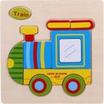 Zhuning Shop 1 No.2 Tarzı Çocuklar Için 3D Bulmaca Tahtası Ahşap Oyuncaklar Hayvan ve Trafik Temalı Zeka Geliştirici Erken Eğitim Oyuncakları (Yurt Dışından)