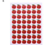 Zhuning Shop 1 NO.44567 Stil Motivasyon Ödül Stickerlar Gülümseme Yüz Etiketler Çocuk Oyuncakları Laptop Araba Oyuncak Stickerlar Beşgen Yıldız Altın Sticker (Yurt Dışından)