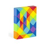 Zhuning Shop 1 No.48 Stili Dingsheng 24 ve Bölümler Sihirli Kural Yılan Çok Renkli 3D Bulmaca Oyalama Oyunu Fidget Küpü Dönüşebilir Çocuk Bulmaca (Yurt Dışından) - Rubik küp