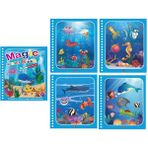 Zhuning Shop 1 Okyanus Dünya Tarzı Montessori Oyuncak Yeniden Kullanılabilir Boyama Kitabı Sihirli Su Çizim Kitapları Duyusal Erken Eğitim Oyuncakları Çocuklar Için Doğum Günü Hediyesi (Yurt Dışından) - Beyaz