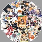 Zhuning Shop 1 Q015 (25 Adet) Stili Pcslot Anime Japon Anime Haikyuu Çıkartmaları Araba Laptop Bisiklet Sırt Çantası Dıy Su Geçirmez Pvc Oyuncak Çıkartmaları (Yurt Dışından)