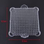 Zhuning Shop 1 Samll Kare Stili Için Perler Pegboard Su Boncuk Kalıpları Aksesuarlar Sihirli Boncuk Bulmaca 3D Puzzle Eğitici Oyuncaklar Kendin Yap Çocuk Sihirli Boncuklar (Yurt Dışından)