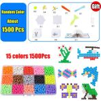 Zhuning Shop 1 Siyah Stil Kız Çocukları Için Hama Boncuk Bulmaca Aquabeads Dıy Su Sprey Boncuk Seti Top Oyunları 3D El Yapımı Sihirli Oyuncaklar - Doldurulabilir (Yurt Dışından)
