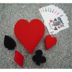 Zhuning Shop 1 Sünger ve Kart Sihir Numaraları Için Uygun Sihir Malzemeleri Seti - Klasik Sihirbazlık Illüzyon Komedi Sahne ve Yakın Plan Sihir Eşyası (Yurt Dışından) - Renkli - --