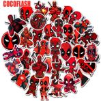 Zhuning Shop 1 Süper Kahraman Deadpool Çizgi Film Stickerlar Scrapbook Gitar Dıy Oyuncak Bisiklet Araba Kaykay Kar Satranç Laptop Bagaj Için (Yurt Dışından)