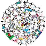 Zhuning Shop 1 Tavus Kuşu Mavisi Stili Kawaii Kuromi Etiketler Sevimli Merhaba Kitty Sticker Laptop Telefon Kılıfı Kızlar Sanrio My Melody Anime Etiketler Çocuklar Oyuncaklar (Yurt Dışından)