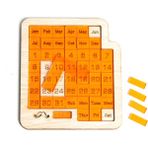 Zhuning Shop 1 Turuncu Tarzı Günlük Takvim Bulmaca Ahşap Takvim Tarih Göstermek Için Farklı Bir Bulmaca Oyunu Zor Jigsaw Oyunu Ofis Masası Için Satış (Yurt Dışından)