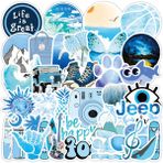 Zhuning Shop 1 Turuncu Tarzı Pcs Renkli Kawaii Vsco Kız Çıkartmaları Laptop Gitar Kaykay Su Geçirmez Estetik Grafiti Sticker Paketleri Çocuk Oyuncakları (Yurt Dışından)