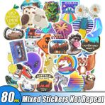 Zhuning Shop 1 Tzr1 Stili Pcs Jdm Karışık Stiller Sevimli Suluboya Hayvan Çıkartmaları Laptop Kaykay Bilgisayar Gitar Çocuklar Çizgi Film Sticker Etiket Oyuncak (Yurt Dışından)