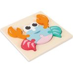 Zhuning Shop 1 WT056 Stili Montessori Materyaller Çocuklar Yapboz Tahtası Eğitici Ahşap Oyuncaklar Bebekler Için Bulmaca Tangram Çizgi Film Baykuş Oyuncakları (Yurt Dışından)