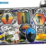 Zhuning Shop 1 YQ188-A50 Stili Balıkçılar Için Açık Deniz Denizcilik Fone Laptop Motosiklet Araba Çıkartmaları Çocuklar Oyuncaklar Kendin Yap Cam Kutu Bisiklet Sticker (Yurt Dışından)