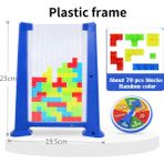 Zhuning Shop 1 YZ19-3 Stili Renkli 3D Bulmaca Ahşap Tangram Matematik Oyuncakları Tetris Oyunu Çocuklar Için Eğitici Zeka Geliştirici Oyuncak (Yurt Dışından)