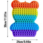 Zhuning Shop 1 Zümrüt Yeşili Stili Dev Boyutlu Topu Patlatma Kabarcığı 85CM Oyuncaklar Patlama Büyük Basit Ölçüm Figet Oyuncak Çocuklar Boyalı Oyun Büyük Boy Xxl (Yurt Dışından) - Renkli