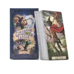 Zhuningshop1 78 Adet TA04 Stili Decameron Tarot Kartları Light Seer'ın Modern Cadı Melekleri Serisi Her Gün Cadı Kahin Kartları Pdf Kılavuz Kitap Ingilizce Masa Oyunları (Yurt Dışından)