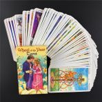 Zhuningshop1 78 Adet TT03 Stili Kozmik Dansçı Kehanet Kartları Parti Masası Oyunu Yüksek Şans Tarot Destesi ve Rehber Kitap ile (Yurt Dışından) - Renkli