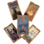 Zhuningshop1 Çikolata Tarzı Sihir Malzemeleri ile Tarot Kartlar Oyunu ve Kılavuz Kitap Pdf ile - Psyakra (Yurt Dışından)