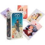 Zhuningshop1 Tarot Stili Tanrıçası Tarot Falı Kartları Oyunları Beyaz Numen Kutsal Hayvan Tam Ingilizce Sürüm Pdf Kılavuz Kitap Destesi Oyun Kartı Parti Türkçe Dilinde (Yurt Dışından) - Renkli